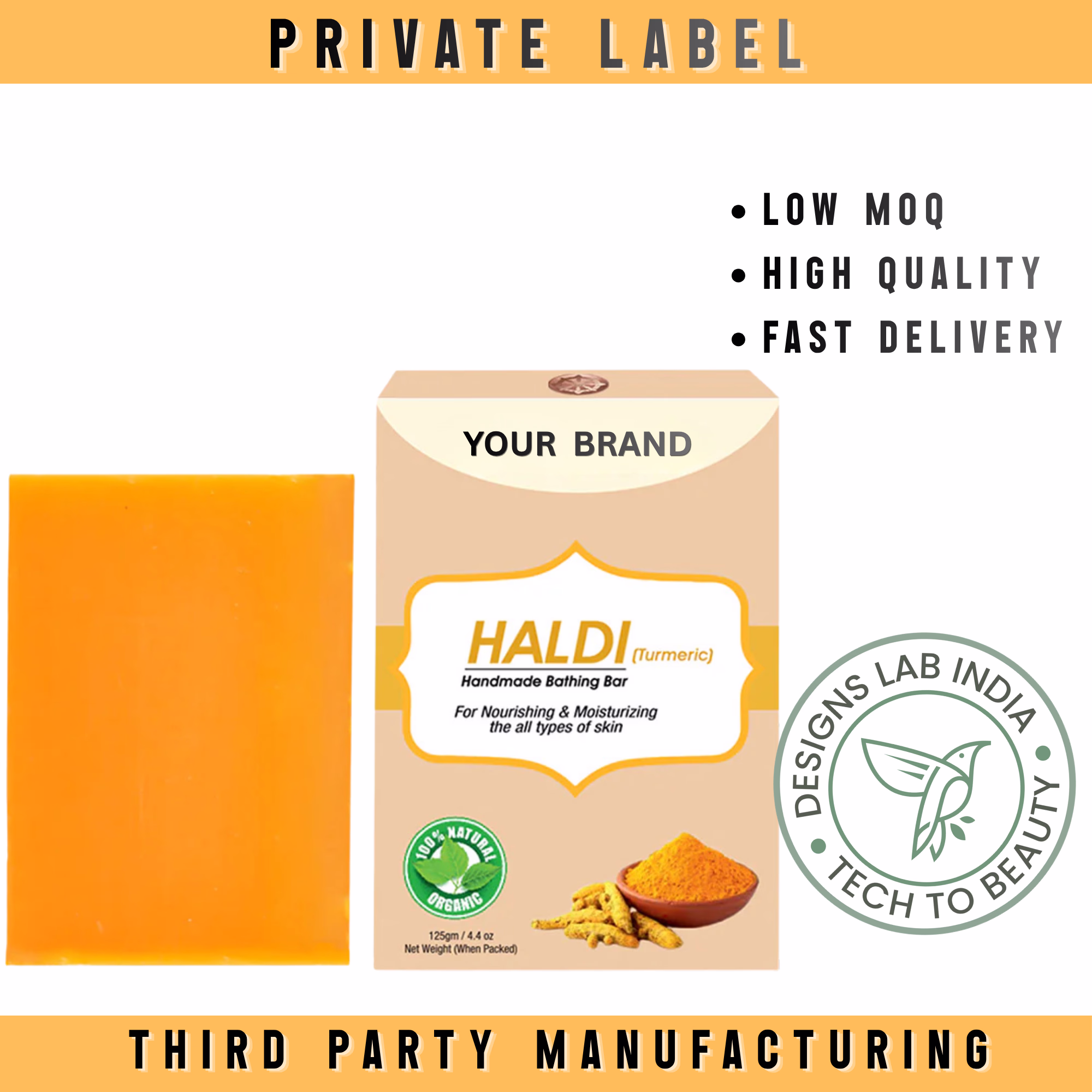 Turmeric (Haldi) Soap